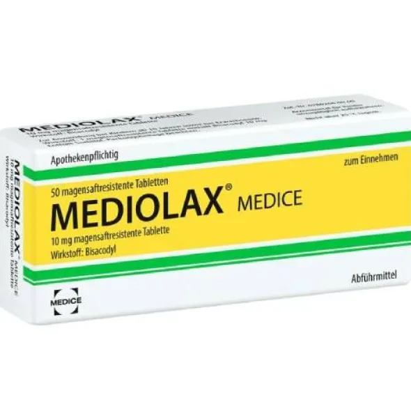MEDIOLAX Medice magensaftresistente Tabletten 50 St