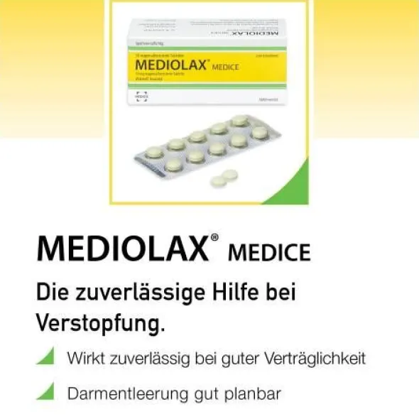MEDIOLAX Medice magensaftresistente Tabletten 50 St