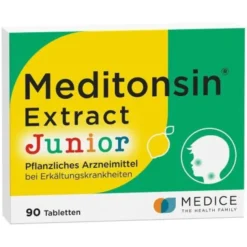 MEDITONSIN Extract Junior pflanzl.Erkältungstabl. 90 St