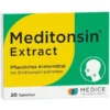 MEDITONSIN Extract pflanzliche Erkältungstabletten 20 St