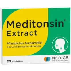 MEDITONSIN Extract pflanzliche Erkältungstabletten 20 St
