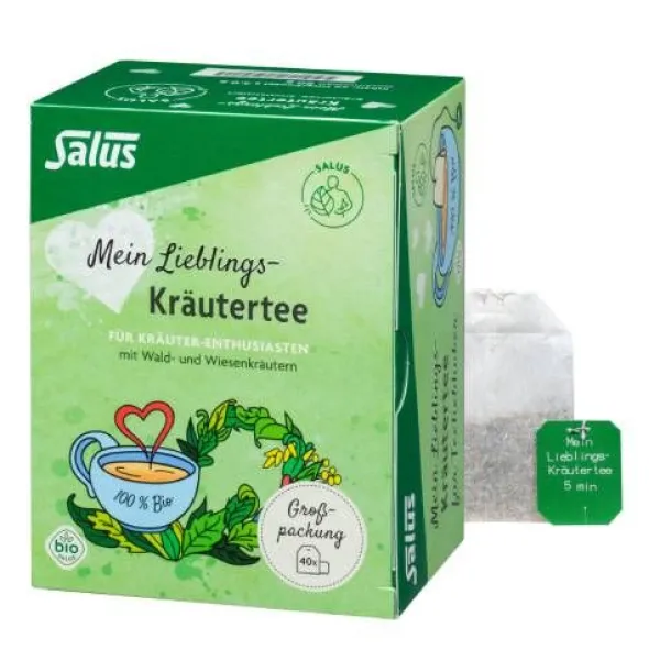 MEIN LIEBLINGS-Kräuter-Tee Bio Salus Filterbeutel 40 St