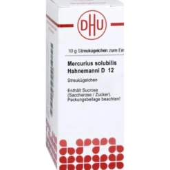 MERCURIUS SOLUBILIS Hahnemanni D 12 Globuli 10 g