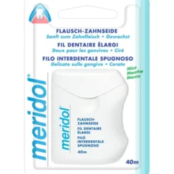 MERIDOL Flausch Zahnzeide gewachst 40 m