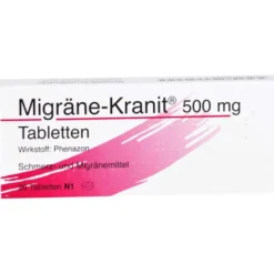 MIGRÄNE KRANIT 500 mg Tabletten 20 St