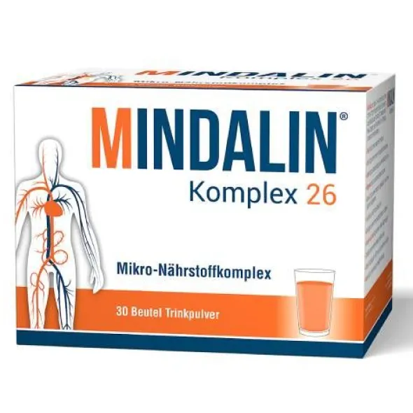 MINDALIN Komplex 26 Pulver 30 St