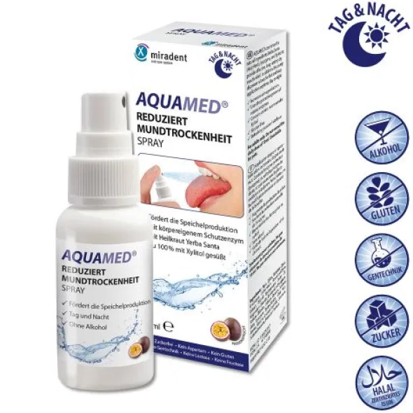 MIRADENT Aquamed Mundtrockenheit Spray 30 ml