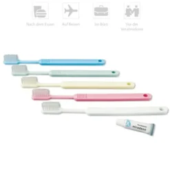 MIRADENT Happy Morning Travel Kit inkl.Zahnpasta 50 St