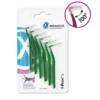 MIRADENT Interdentalbürste I-Prox L 0,7 mm grün 6 St