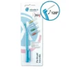 MIRADENT Interd.Pic-Brush Intro Kit 1H+4B.tra.blau 1 St