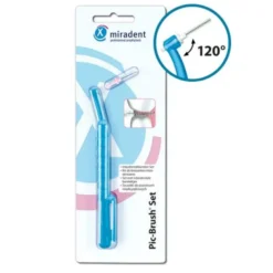 MIRADENT Interd.Pic-Brush Set 1Halt+1Bü.blau 1 St