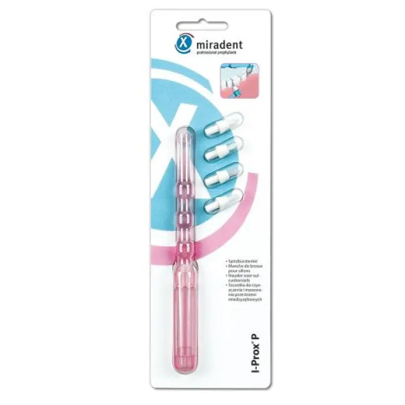 MIRADENT Spitzbürsten-Kit I-Prox P tra.pink 1H.4B. 1 St