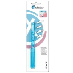 MIRADENT Spitzbürsten-Kit I-Prox P tra.blau 1H.4B. 1 St