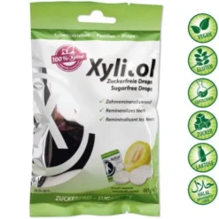 MIRADENT Xylitol Drops zuckerfrei Melon 60 g