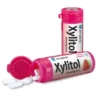 MIRADENT Xylitol Kaugummi Erdbeere 30 g