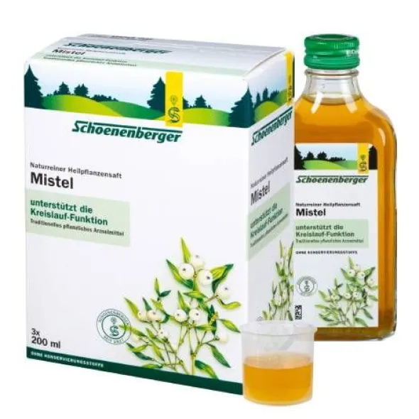 MISTEL SAFT Schoenenberger Heilpflanzensäfte 3X200 ml