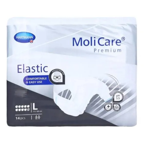 MOLICARE Premium Elastic Slip 10 Tropfen Gr.L 14 St