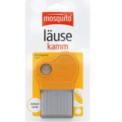 MOSQUITO Nissenkamm Metall mit Lupe 1 St
