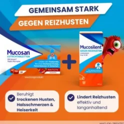 MUCOSAN Lutschtabletten rote Früchte 16 St