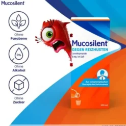 MUCOSILENT gg.Reizhust.Levodropropizin 6mg/ml Saft 100 ml