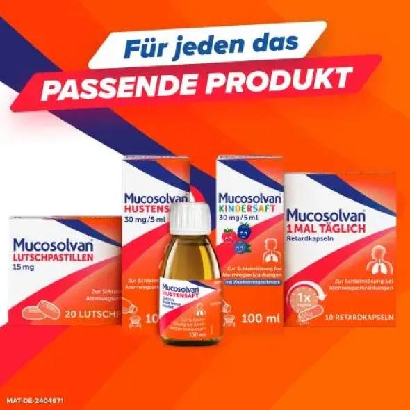 MUCOSOLVAN Hustensaft-Portionsbeutel 30 mg/5 ml 15X5 ml