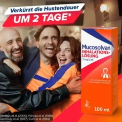 MUCOSOLVAN Inhalationslösung 15 mg Lsg.f.Vernebler 100 ml