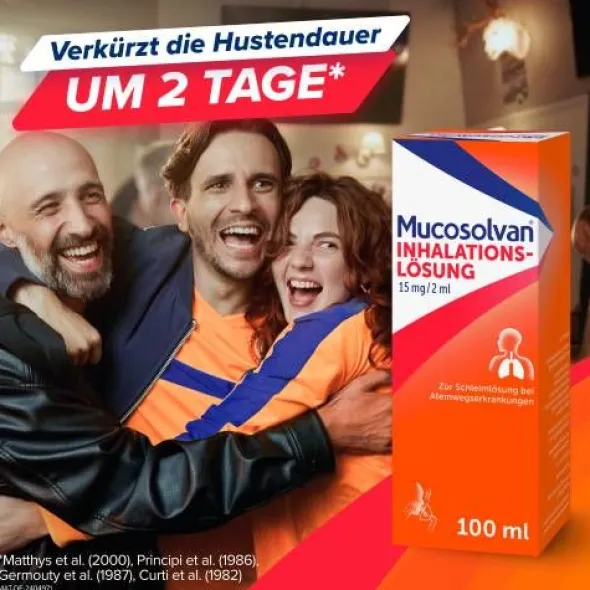 MUCOSOLVAN Inhalationslösung 15 mg Lsg.f.Vernebler 100 ml
