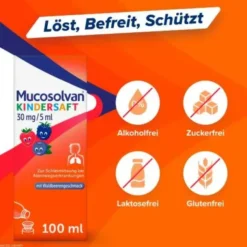 MUCOSOLVAN Kindersaft 30 mg/5 ml 100 ml