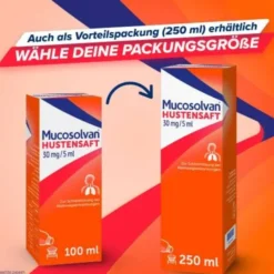 MUCOSOLVAN Saft 30 mg/5 ml 250 ml