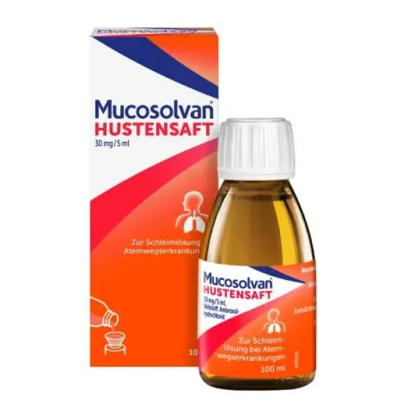 MUCOSOLVAN Saft 30 mg/5 ml 100 ml