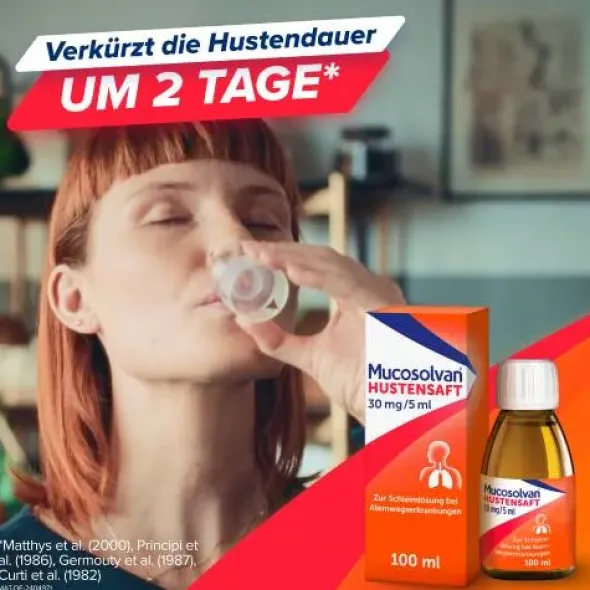 MUCOSOLVAN Saft 30 mg/5 ml 100 ml