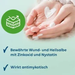 MULTILIND Heilsalbe m.Nystatin u.Zinkoxid 2X50 g