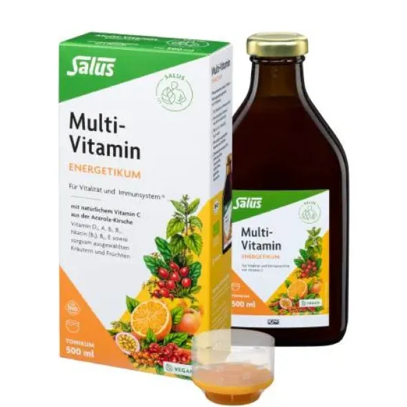 MULTI-VITAMIN ENERGETIKUM Salus 500 ml