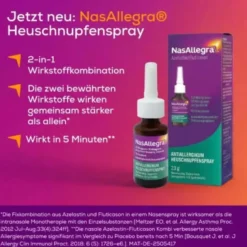 NASALLEGRA 137 μg/50 μg pro Sprühstoß Nasenspray 23 g