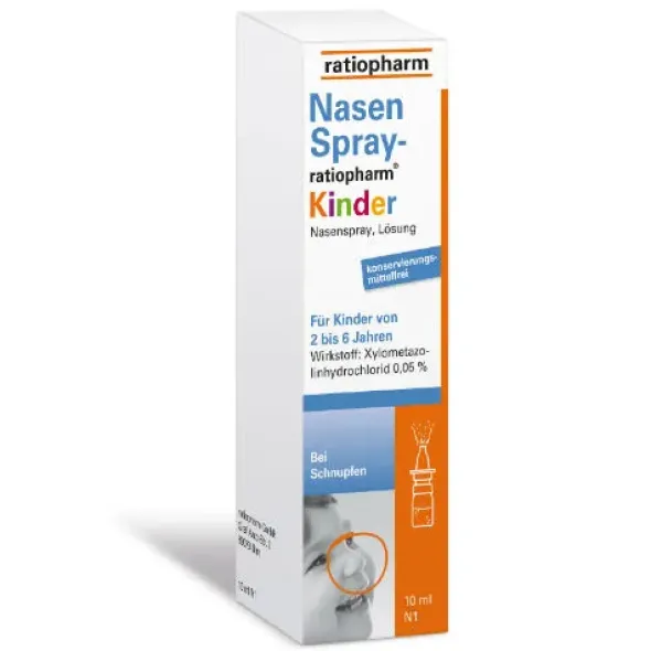 NASENSPRAY-ratiopharm Kinder kons.frei 10 ml