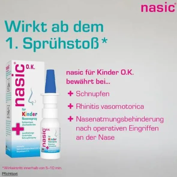 NASIC für Kinder o.K. Nasenspray 10 ml
