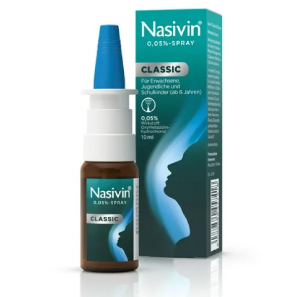 NASIVIN Nasenspray Erwachsene und Schulkinder 10 ml