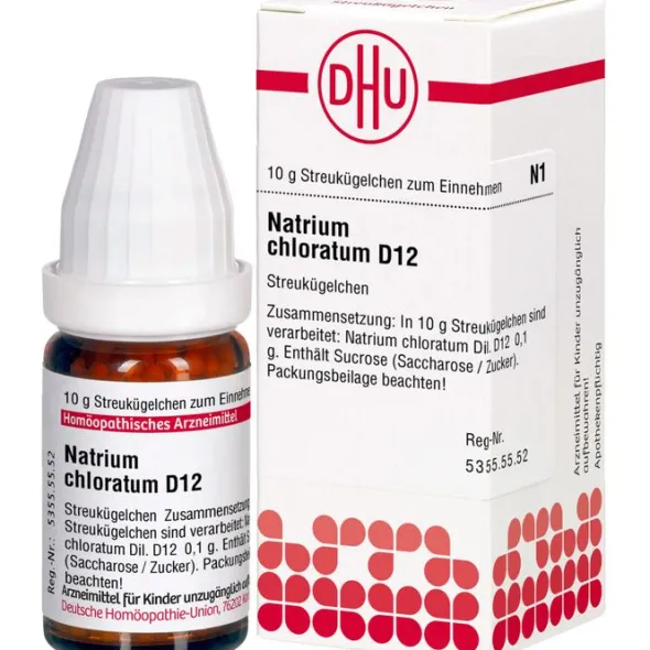 NATRIUM CHLORATUM D 12 Globuli 10 g