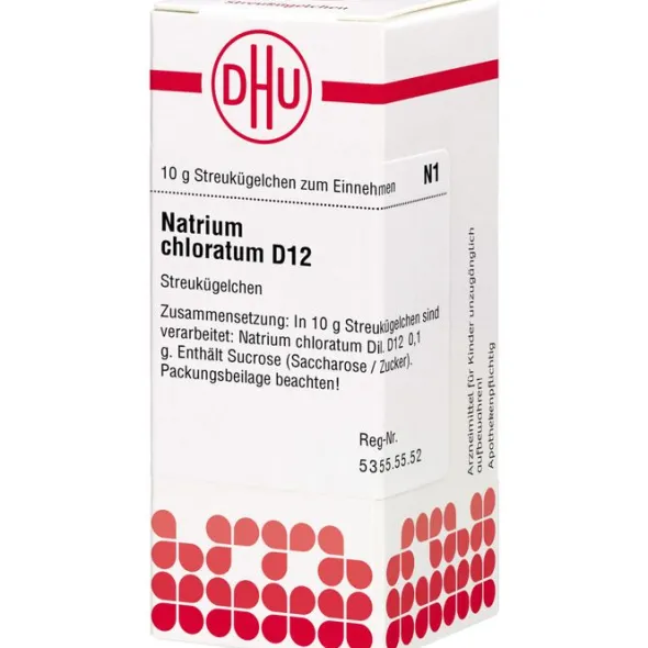 NATRIUM CHLORATUM D 12 Globuli 10 g