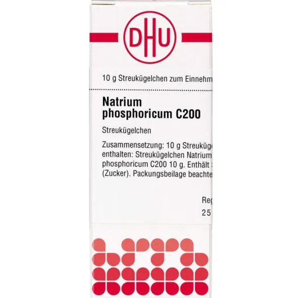 NATRIUM PHOSPHORICUM C 200 Globuli 10 g