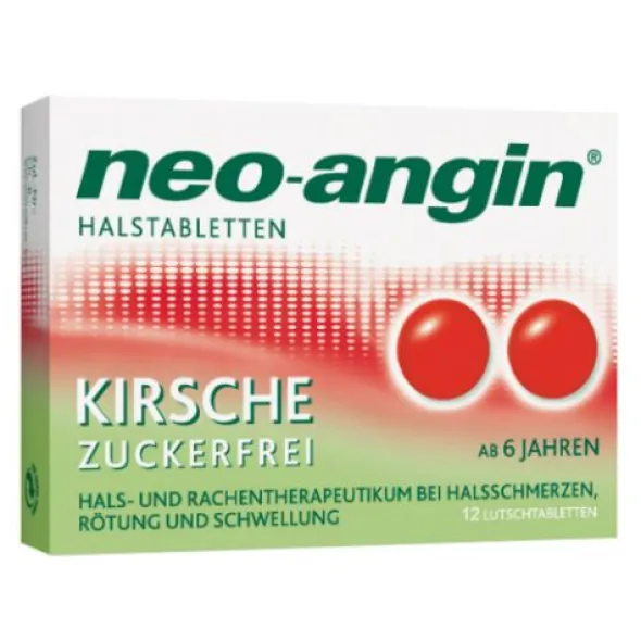 NEO-ANGIN Halstabletten Kirsche 12 St