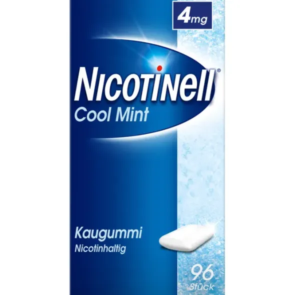 NICOTINELL Kaugummi Cool Mint 4 mg 96 St
