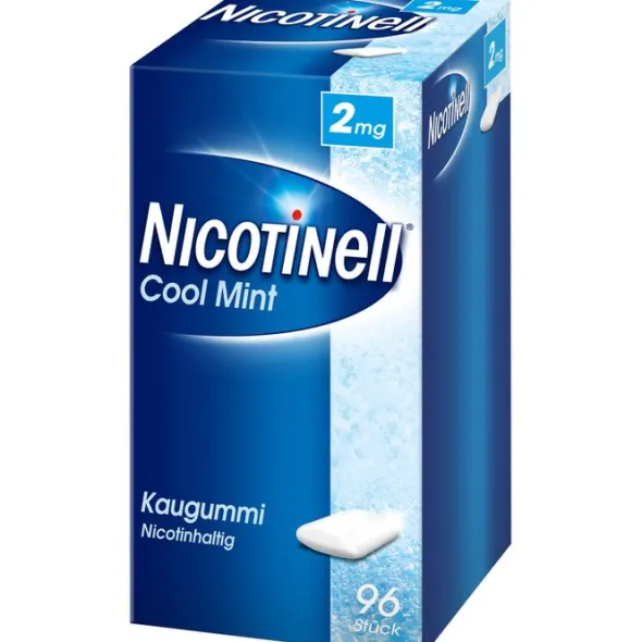NICOTINELL Kaugummi Cool Mint 2 mg 96 St