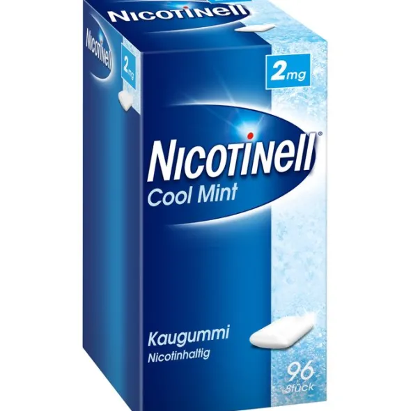 NICOTINELL Kaugummi Cool Mint 2 mg 96 St