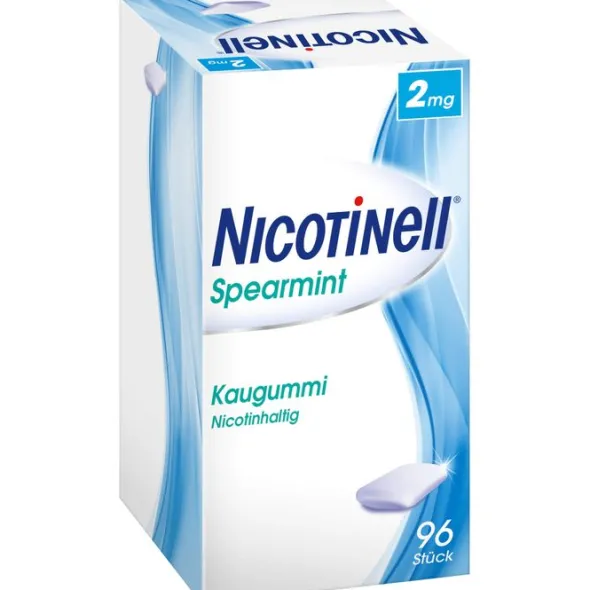 NICOTINELL Kaugummi Spearmint 2 mg 96 St