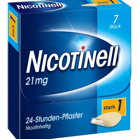 NICOTINELL 21 mg/24-Stunden-Pflaster 52,5mg 7 St