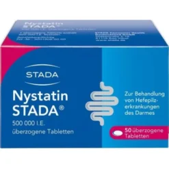 NYSTATIN STADA 500.000 I.E. überzogene Tab. 50 St
