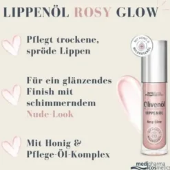 OLIVENÖL LIPPENÖL rosy glow 4 ml