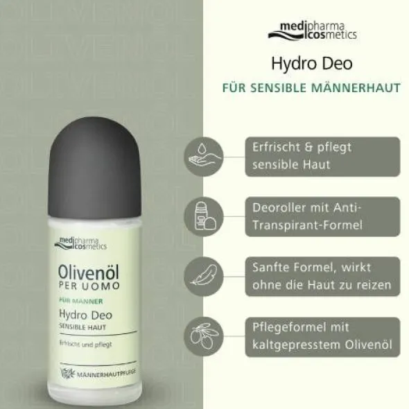 OLIVENÖL PER Uomo Hydro Deo 50 ml