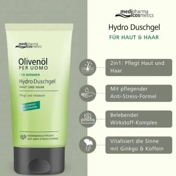 OLIVENÖL PER Uomo Hydro Duschgel 150 ml